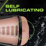 M for Men - Soft and Wet - Pussy With Pleasure Ridges - Self Lubricating Stroker Cup - Vanilla - Image 4