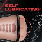 M for Men - Soft and Wet - Pussy With Pleasure Ridges and Orbs - Self Lubricating Stroker Cup - Vanilla - Image 4
