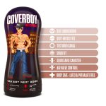 Coverboy - Bad Boy Next Door - Self Lubricating Stroker - Beige - Image 3