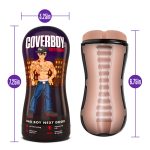 Coverboy - Bad Boy Next Door - Self Lubricating Stroker - Beige - Image 5