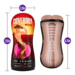 Coverboy - Cowboy - Self Lubricating Stroker - Beige - Image 6