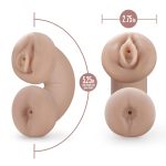 Enlust - Tasha - Soft and Wet Glow in the Dark Stroker - Beige - Image 3