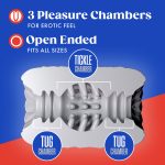 Rize - Reakt - Self-Lubricating Stroker - White - Image 6