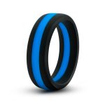 Performance - Silicone Go Pro Cock Ring - Black-blue-black - Image 2