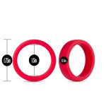 Performance - Silicone Go Pro Cock Ring - Red - Image 2