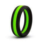 Performance - Silicone Go Pro Cock Ring - Black-green-black - Image 4