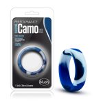 Performance - Silicone Camo Cock Ring - Blue Camoflauge - Image 2
