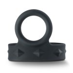 Performance - Vs6 - Silicone Cock  Ball Strap - Black - Image 4