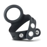 Performance - Vs7 - Silicone Cock  Ball Strap Large - Black - Image 2