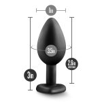 Temptasia - Bling Plug - Small - Black - Image 4