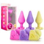Naughty Candy Hearts Display - 9 Pieces - Assorted Colors - Image 2