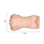 Crazy Bull No Lube Masturbator Sleeve - Realistic Pussy Skin-Like Texture - Image 2