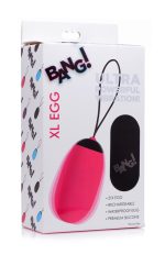 Bang XL Silicone Vibrating Egg - Pink - Image 4