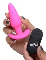 21x Silicone Butt Plug With Remote - Pink - Image 5