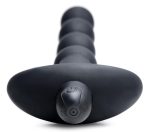 Bang - Vibrating Silicone Anal Beads and Remote Black - Image 3