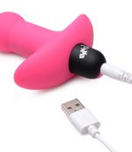 Bang - Vibrating Silicone Anal Beads and Remote Control - Pink - Image 5