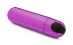 10x Rechargeable Vibrating Metallic Bullet - Purple - Image 6
