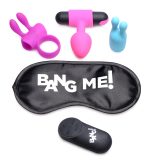 Birthday Sex Kit - C-Ring, Plug, C-Stim, Bullet and Blindfold - Image 2