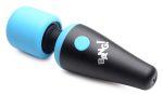 10x Vibrating Mini Silicone Wand - Blue - Image 4