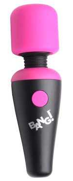 Bang - 10x Vibrating Mini Silicone Wand - Pink - Image 4