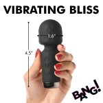10x Mini Silicone Wand - Black - Image 4