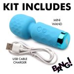 10x Mini Silicone Wand - Blue - Image 6