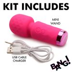 10x Mini Silicone Wand - Pink - Image 3