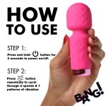 10x Mini Silicone Wand - Pink - Image 5