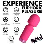 10x Mini Silicone Wand - Pink - Image 6