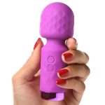 10x Mini Silicone Wand - Purple - Image 7
