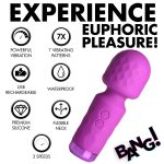 10x Mini Silicone Wand - Purple - Image 4