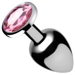 Pink Gem Anal Plug - Medium - Image 2