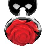 Red Rose Anal Plug - Small - Image 3