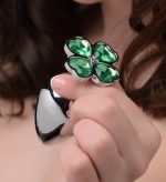 Lucky Clover Gem Anal Plug - Large - Image 4