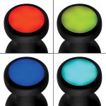 7x Light Up Rechargeable Anal Plug - Small - Image 3