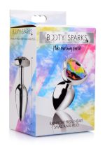 Rainbow Prism Heart Anal Plug - Small - Image 2