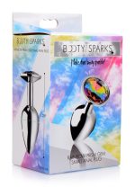 Rainbow Prism Gem Anal Plug - Small - Image 3