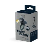 Frisky Bunny Vibrating Ring Black Pearl - Image 3
