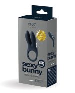 Sexy Bunny Rechargeable Ring - Black Pearl - Image 4