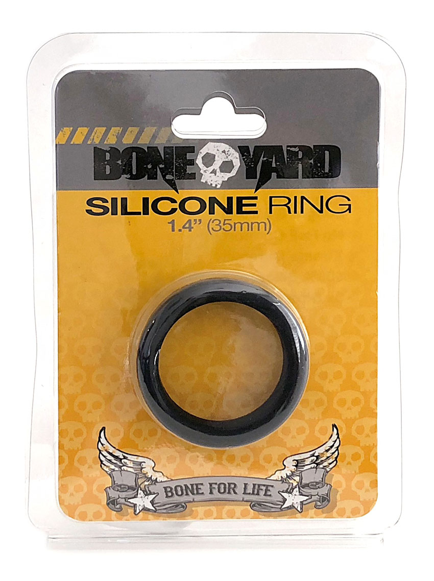 HOBY-0135.jpg Boneyard Silicone Ring 35mm - Black - Image 1