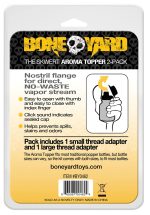 The Skwert Aroma Topper - 2 Pack - 1 Small and 1 Large Thread Adapter - Image 5