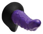 Orion Invader Veiny Space Alien Silicone Dildo - Purple - Image 6