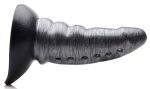 Beastly Tapered Bumpy Silicone Dildo - Silver - Image 3