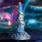 Lord Kraken Tentacled Silicone Dildo - Blue - Image 8