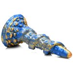 Lord Kraken Tentacled Silicone Dildo - Blue - Image 3