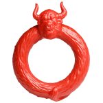 Beast Mode Silicone Cock Ring - Red - Image 3