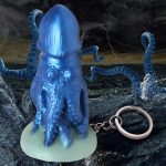 Cocktopus Keychain - Blue - Image 5