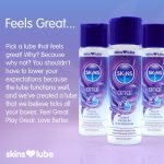 Skins Anal Hybrid Silicone and Water Based Lubricant 4.4 Fl Oz - Image 2