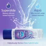 Skins Anal Hybrid Silicone and Water Based Lubricant 4.4 Fl Oz - Image 3