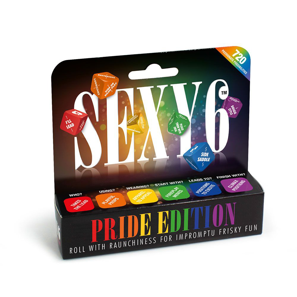 HOCC-USS6P.jpg Sexy 6 Dice - Pride Edition - Image 1